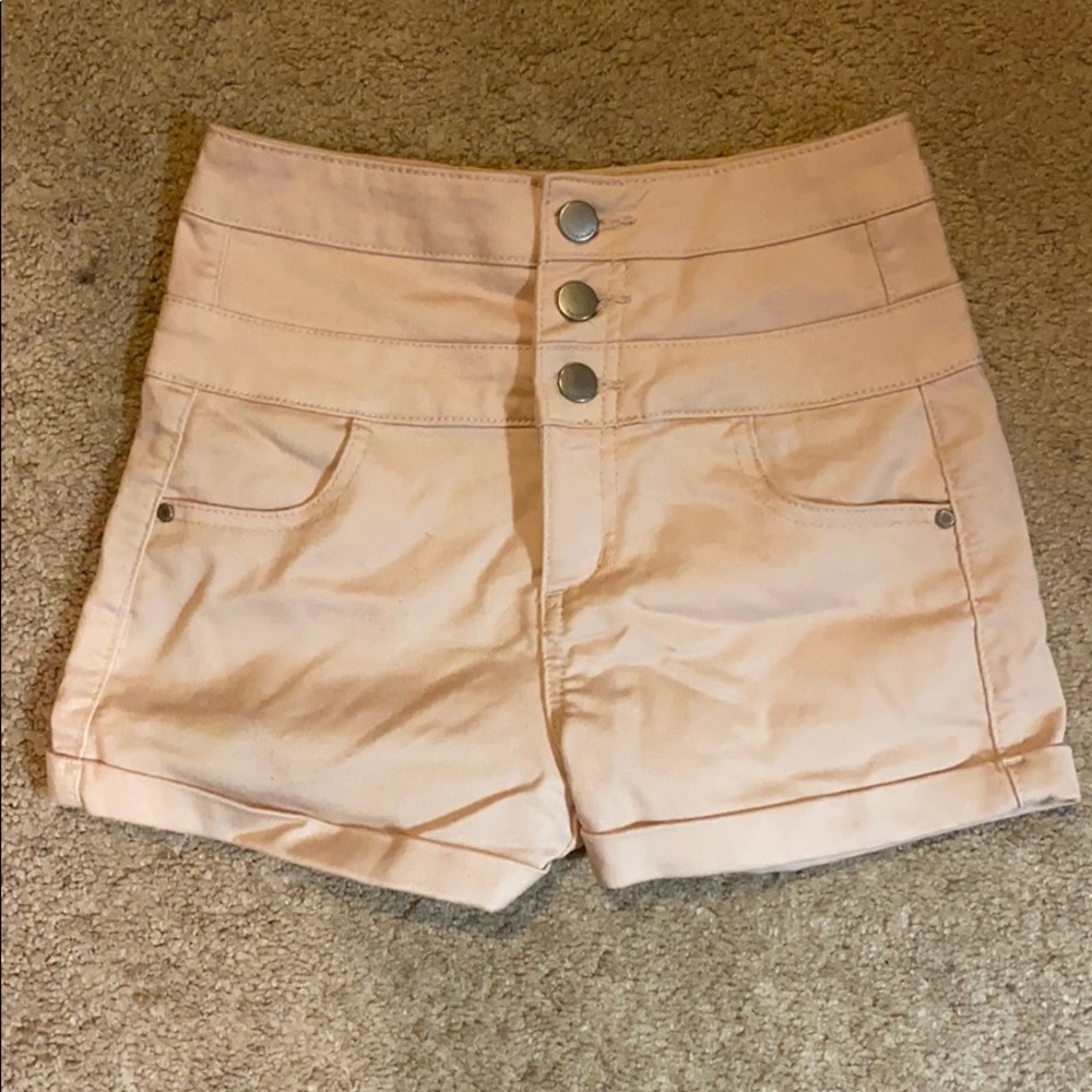 High waisted shorts